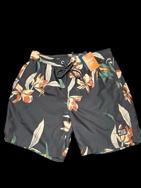 Superdry Swim Shorts – Floral Print – New with Tags